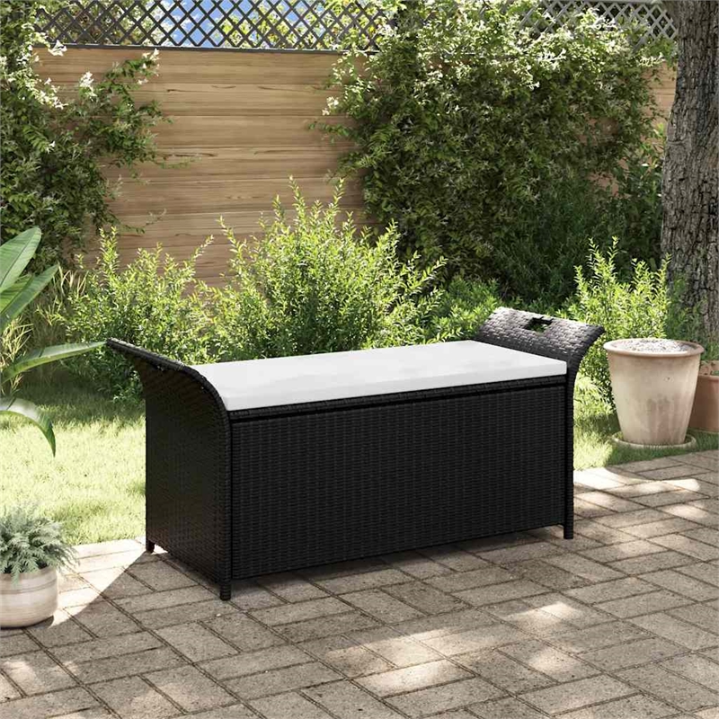vidaXL Storage Bench with Cushion 54.3