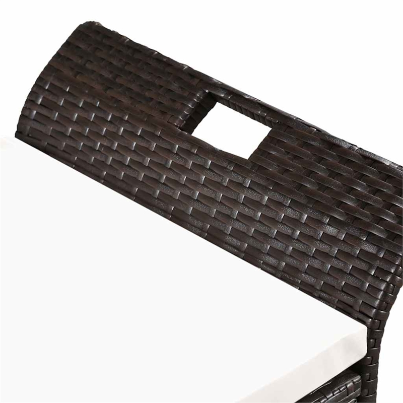 vidaXL Storage Bench with Cushion 54.3