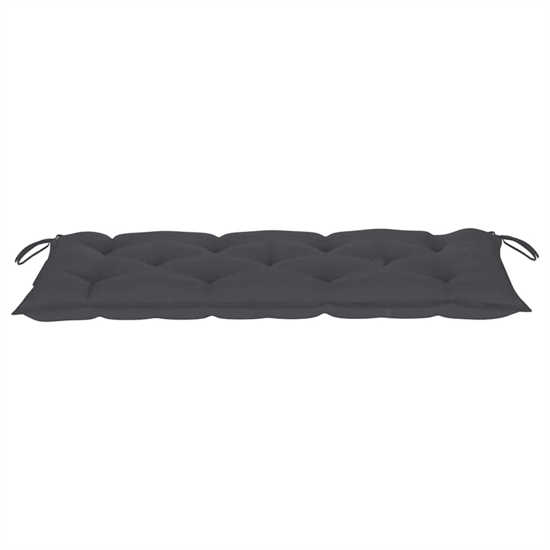 vidaXL Patio Bench with Cushion 47.2