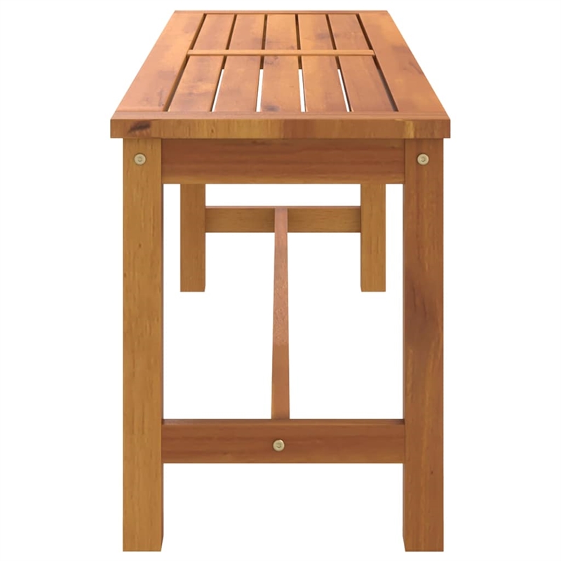 vidaXL Patio Bench 43.3