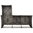 vidaXL 3 Piece Patio Sofa Set with Cushions L-shaped Gray Poly Rattan