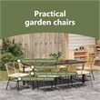 vidaXL Garden Dining Set 9 pcs Brown Poly Rattan
