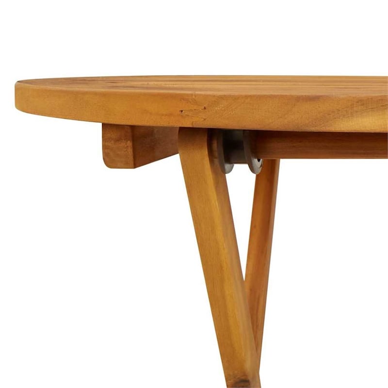 vidaXL Folding Patio Table 27.6