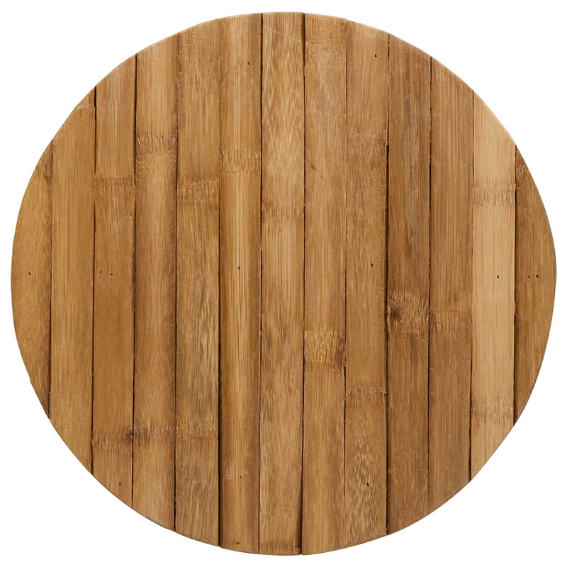 vidaXL Garden Stool Natural 14.96 x 16.54 in Bamboo