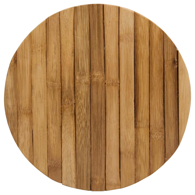 vidaXL Garden Stool Natural 14.96 x 26.77 in Bamboo