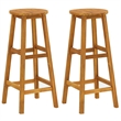 vidaXL 3 Piece Patio Bar Set Solid Wood Acacia