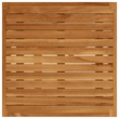 vidaXL 6 pcs Solid Acacia Wood & Rope Natural
