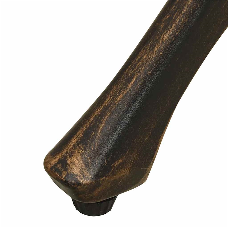 vidaXL Patio Table Bronze 35.4