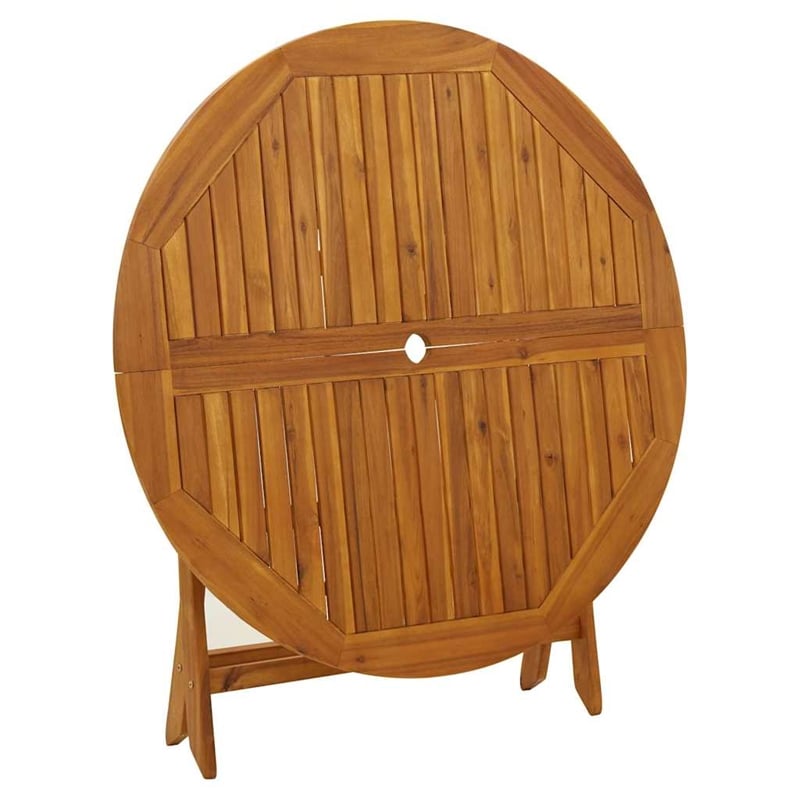 vidaXL Folding Garden Table 43.3