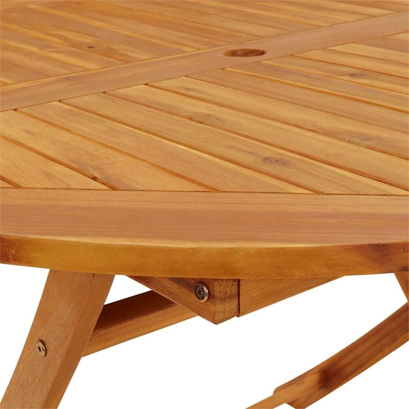 vidaXL Folding Garden Table 43.3