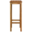 vidaXL 5 Piece Patio Bar Set Solid Wood Acacia