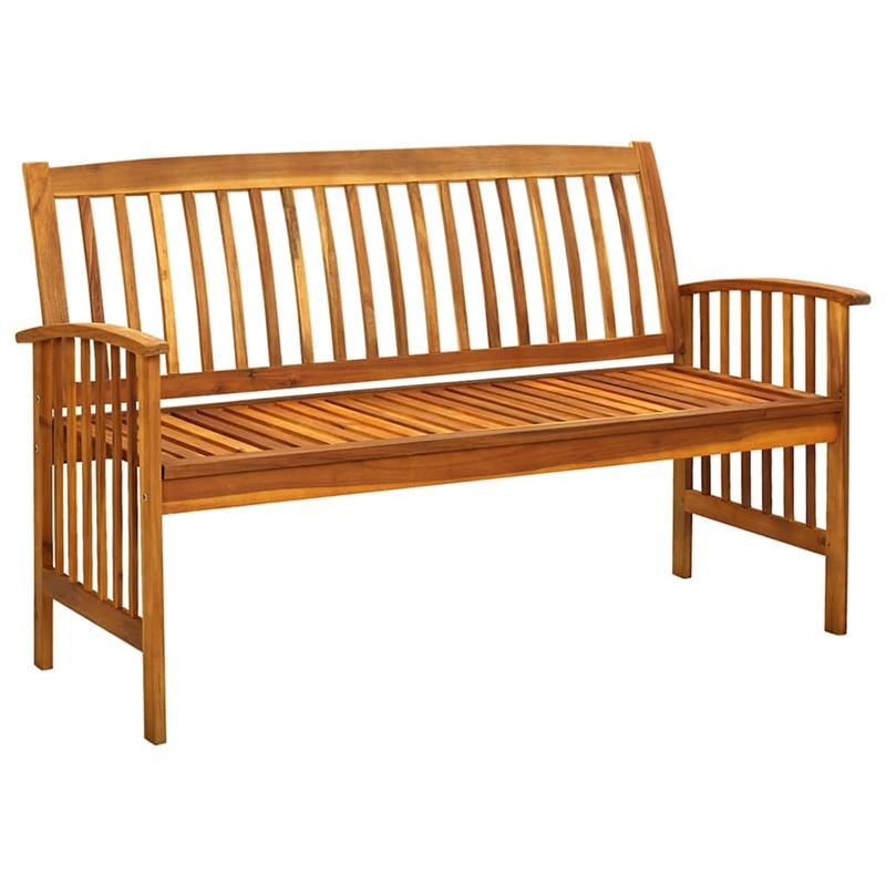 vidaXL Patio Bench with Cushion 57.9