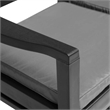 vidaXL 4 Piece Patio Lounge Set Plastic Anthracite