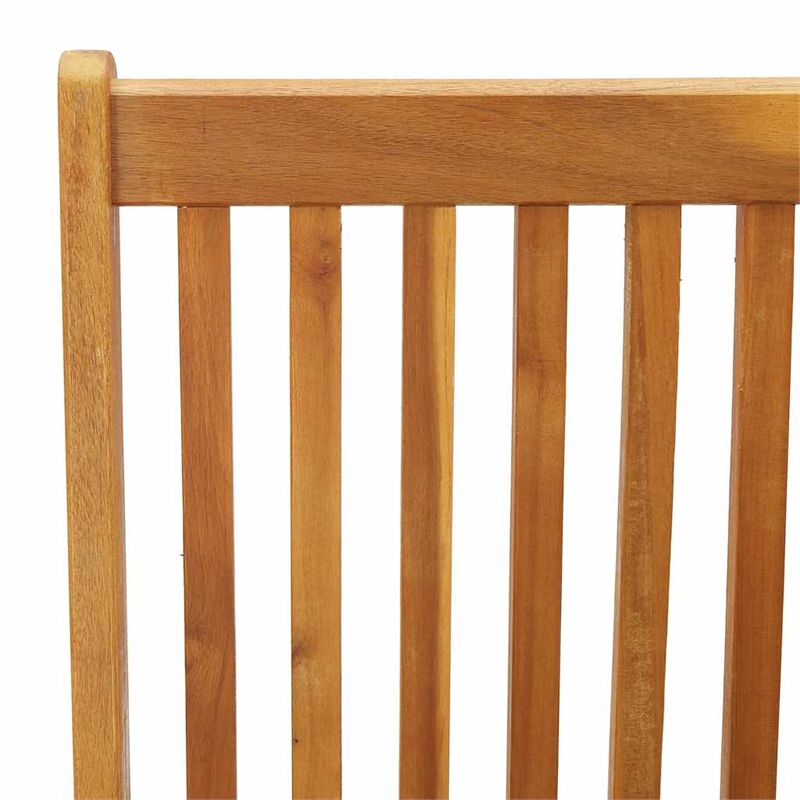 vidaXL 9 Piece Patio Dining Set Solid Wood Acacia