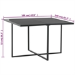 vidaXL 5 Piece Patio Dining Set with Cushions Poly Rattan Black
