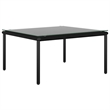 vidaXL 5 Piece Patio Lounge Set with Cushions Black PVC