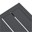 vidaXL Patio Table Anthracite 13.4