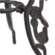 vidaXL 3 Piece Bistro Set Cast Aluminum Bronze
