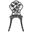 vidaXL 3 Piece Bistro Set Cast Aluminum Bronze