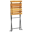 vidaXL 3 Piece Folding Bistro Set Solid Acacia Wood