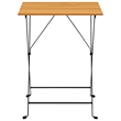 vidaXL 3 Piece Folding Bistro Set Solid Acacia Wood