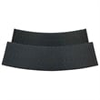 vidaXL 4 Piece Patio Bar Set with Cushions Black