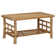 vidaXL 4 Piece Patio Lounge Set with Cushions Bamboo