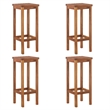 vidaXL 5 Piece Patio Bar Set Solid Wood Acacia
