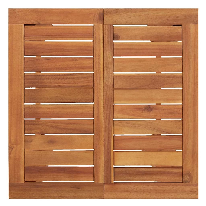 vidaXL 5 Piece Patio Bar Set Solid Wood Acacia