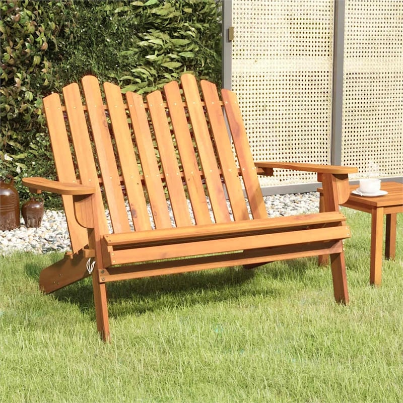 vidaXL Adirondack Patio Bench 49.6