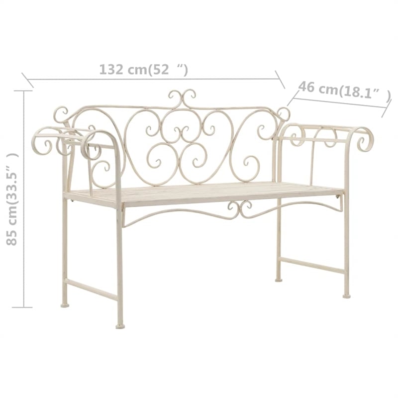 vidaXL Patio Bench 52