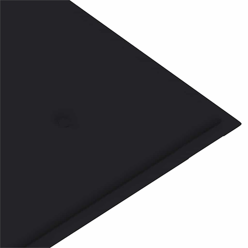 vidaXL Patio Bench with Black Cushion 44.1