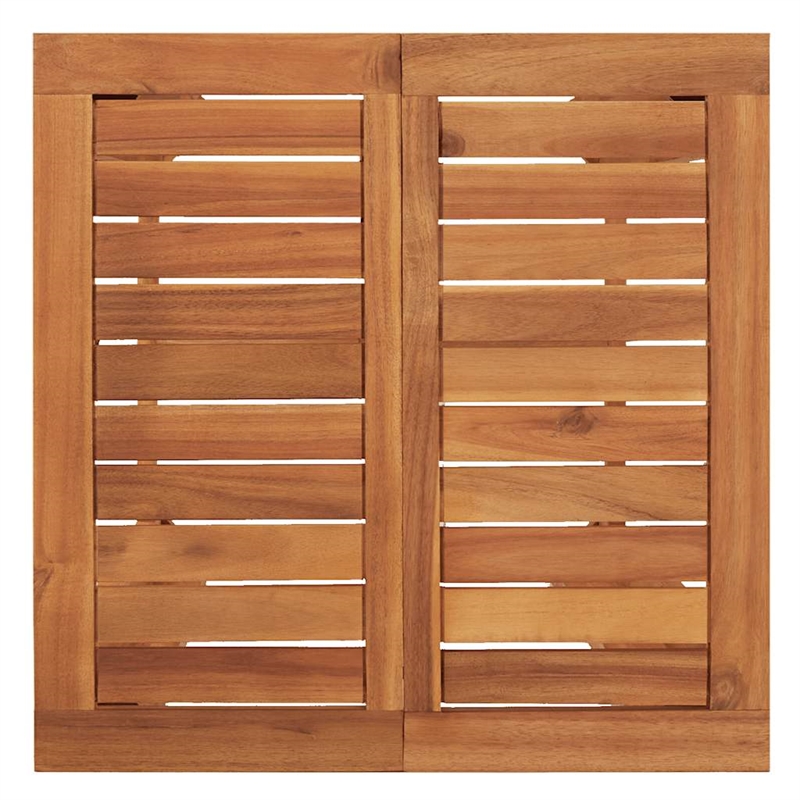 vidaXL 3 Piece Patio Bar Set Solid Wood Acacia