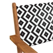 vidaXL Patio Chairs 2 pcs Solid Acacia Wood