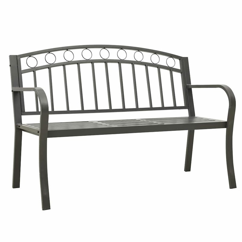 vidaXL Patio Bench with a Table 49.2