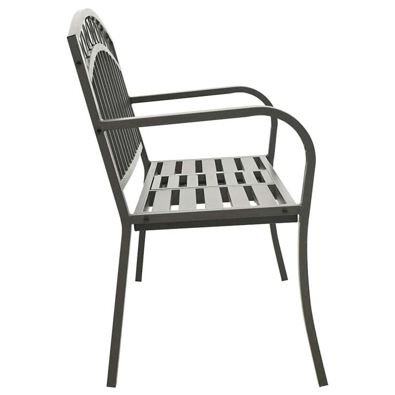 vidaXL Patio Bench with a Table 49.2