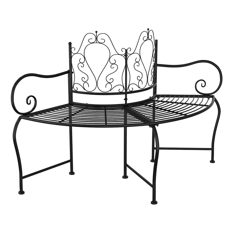 vidaXL Tree Bench 59.1