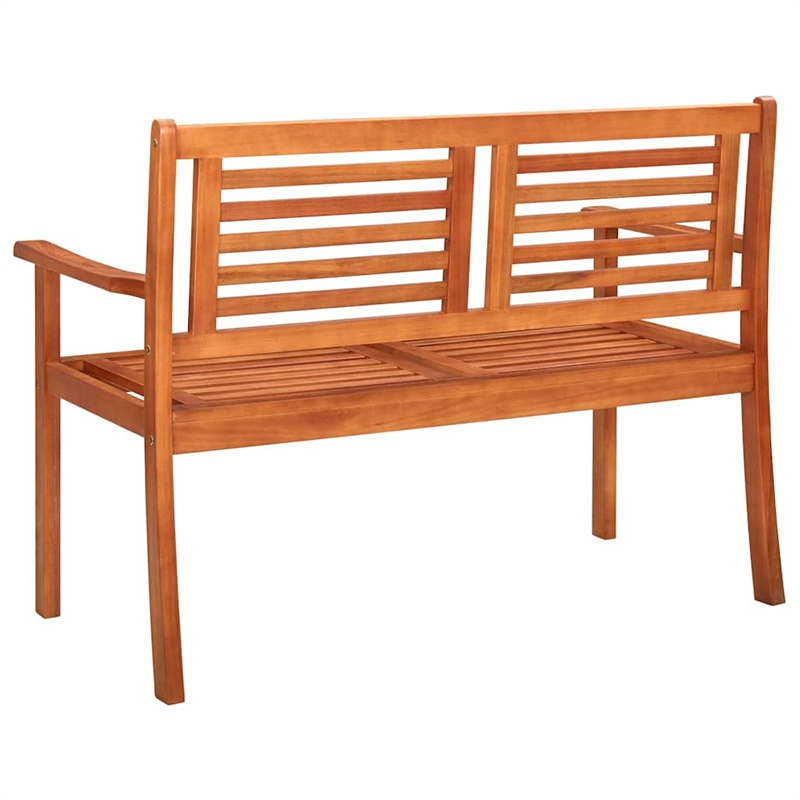 vidaXL 2-Seater Patio Bench with Cushion 44.1