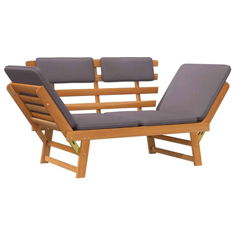 vidaXL 2-in-1 Patio Daybed with Cushion 74.8