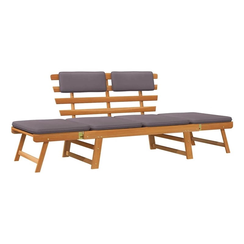 vidaXL 2-in-1 Patio Daybed with Cushion 74.8