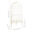 vidaXL Patio Bench 37.4