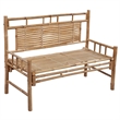 vidaXL Patio Bench with Cushion 47.2
