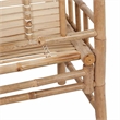 vidaXL Patio Bench with Cushion 47.2