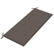 vidaXL Stacking Patio Bench with Cushion 50.6