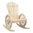 vidaXL Rocking Adirondack Chair Solid Wood Fir