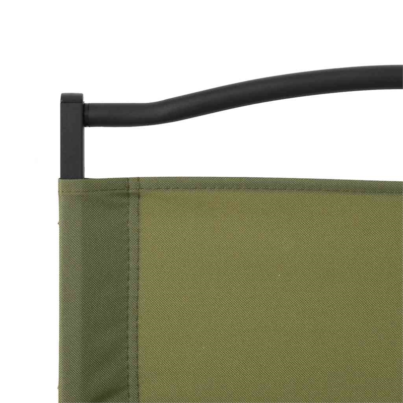vidaXL Camping Chairs 2 pcs Green 21.3