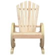 vidaXL Patio Adirondack Chairs 2 pcs Solid Wood Fir