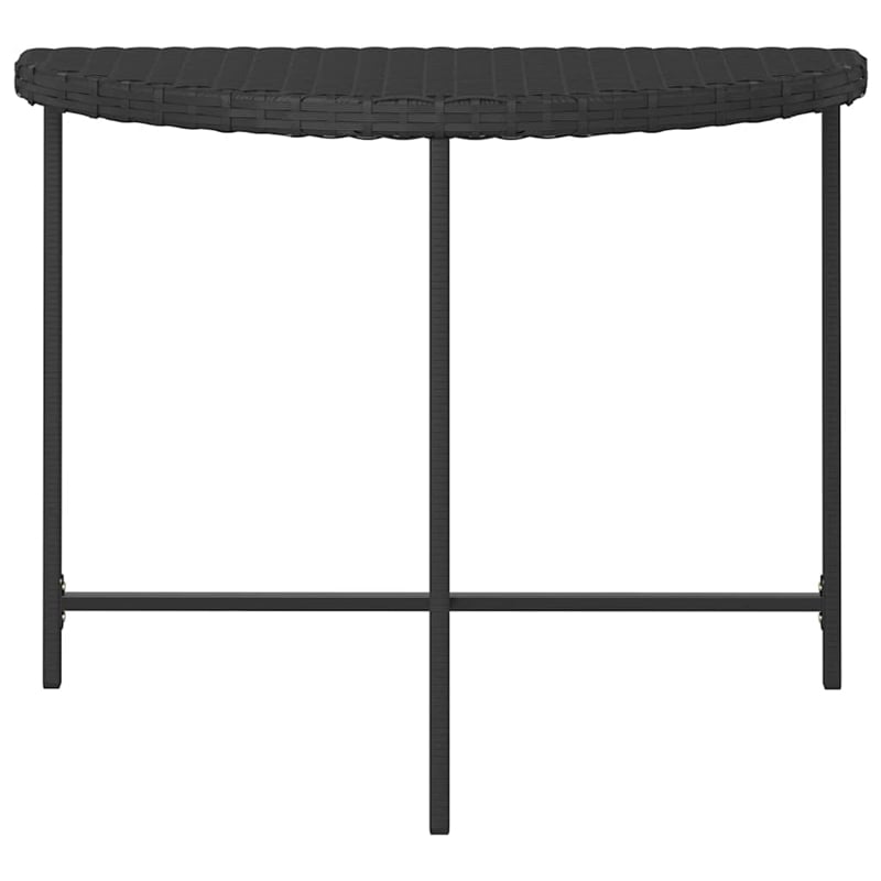 vidaXL Patio Table Black 39.4