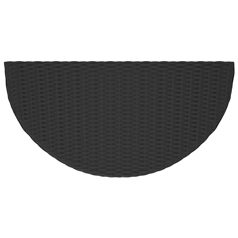 vidaXL Patio Table Black 39.4