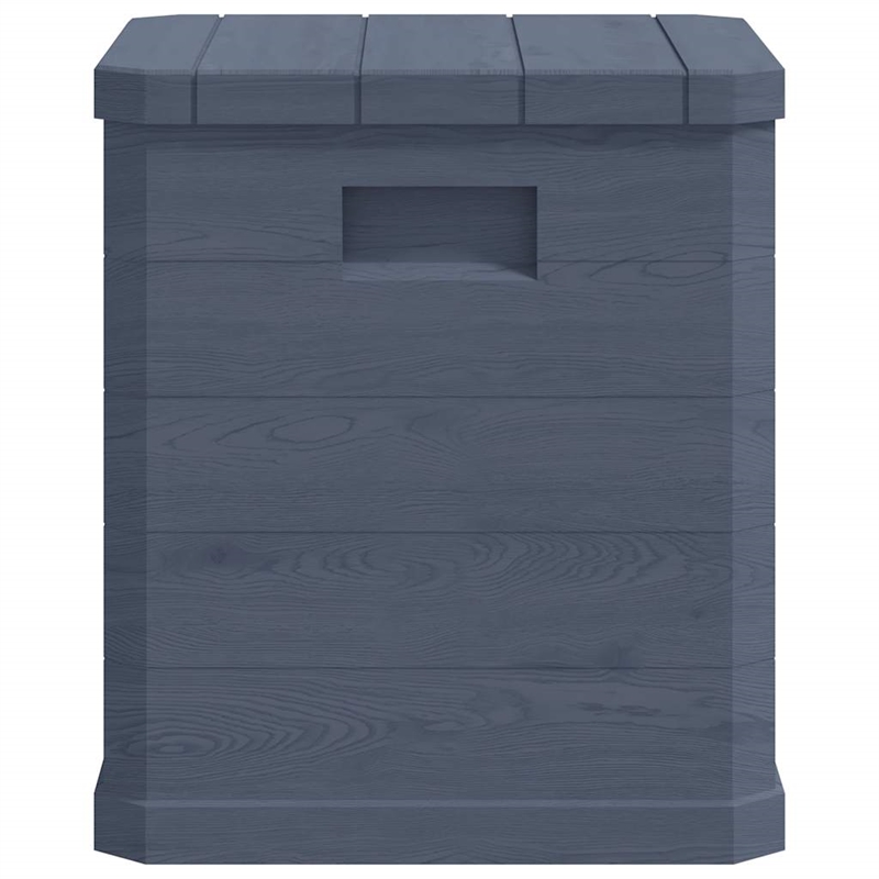 vidaXL Patio Storage Box 23.8 gal Anthracite